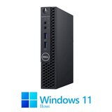 Mini PC Dell OptiPlex 3070, Hexa Core i5-9500T, 16GB DDR4, 256GB SSD, Win 11 Home